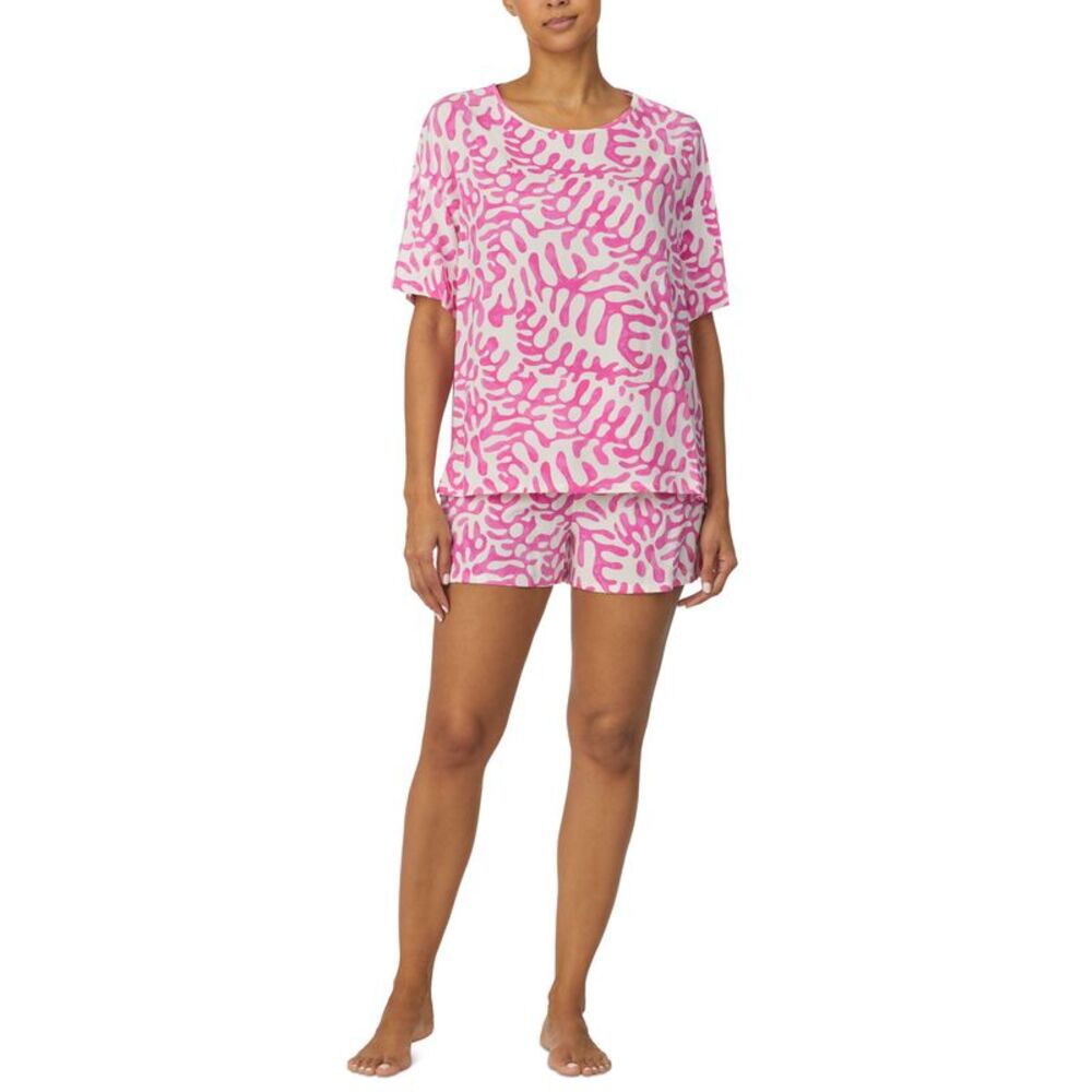 Refinery29 Woven Printed Shorts Sleep Set